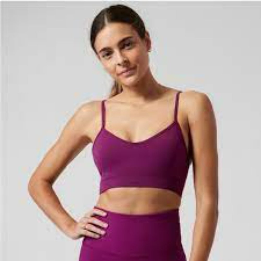 Athleta Renew Bra Size Small A-C Purple NWOT